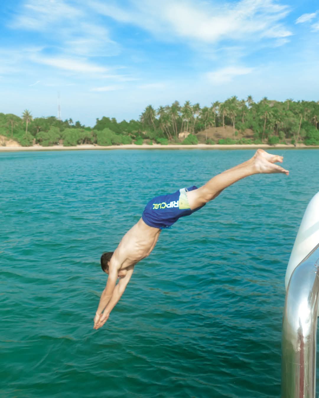 Guest enjoying the sail