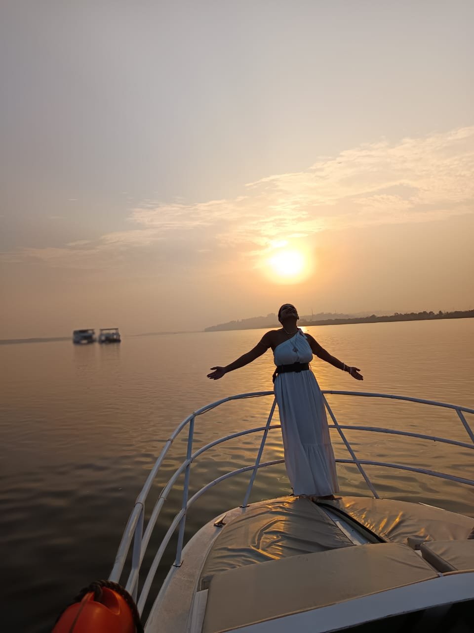 Guest enjoying the sail