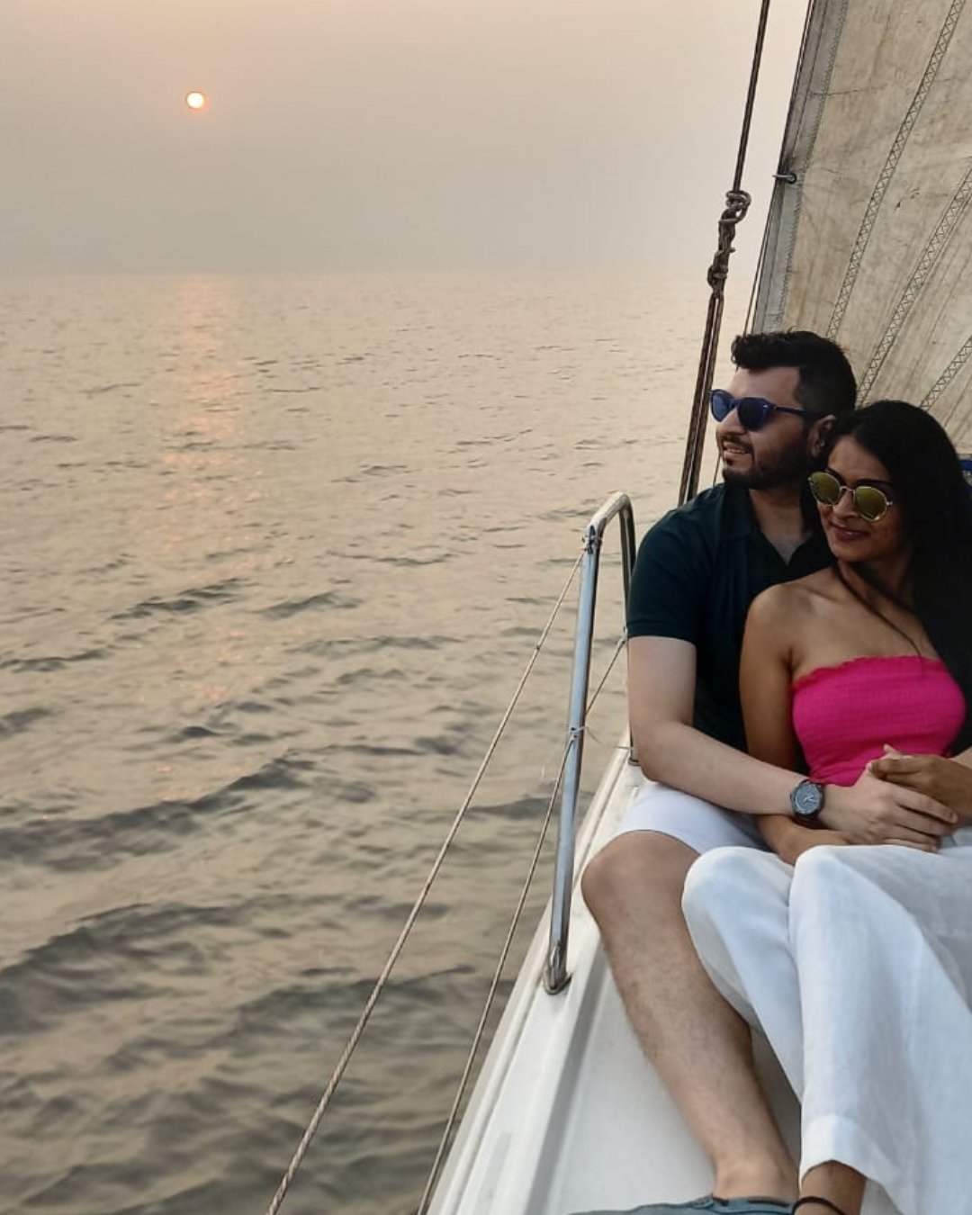 Guest enjoying the sail