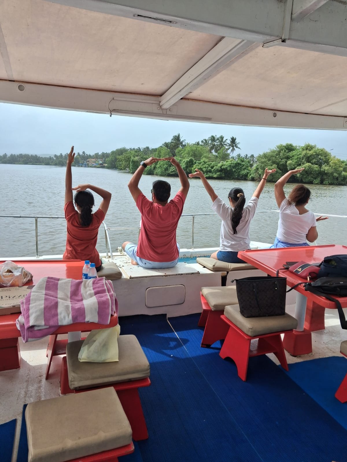 Cruising past scenic rivers and coastal landscapes during birthday sail