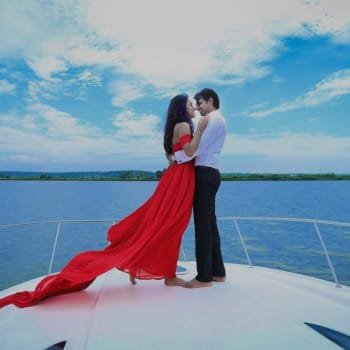 Perfect romantic experience for couples on a private yacht