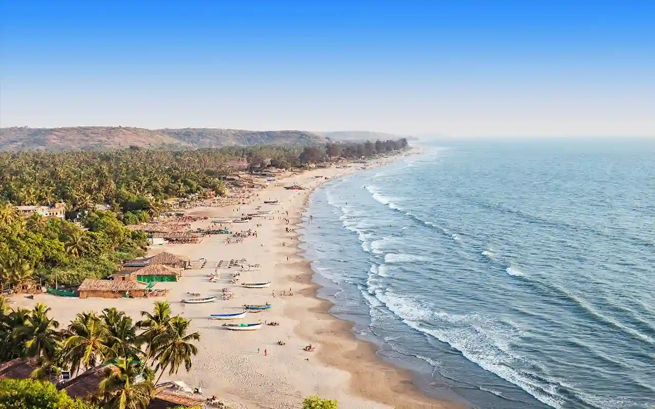 Varca Beach luxury resorts and pristine shoreline