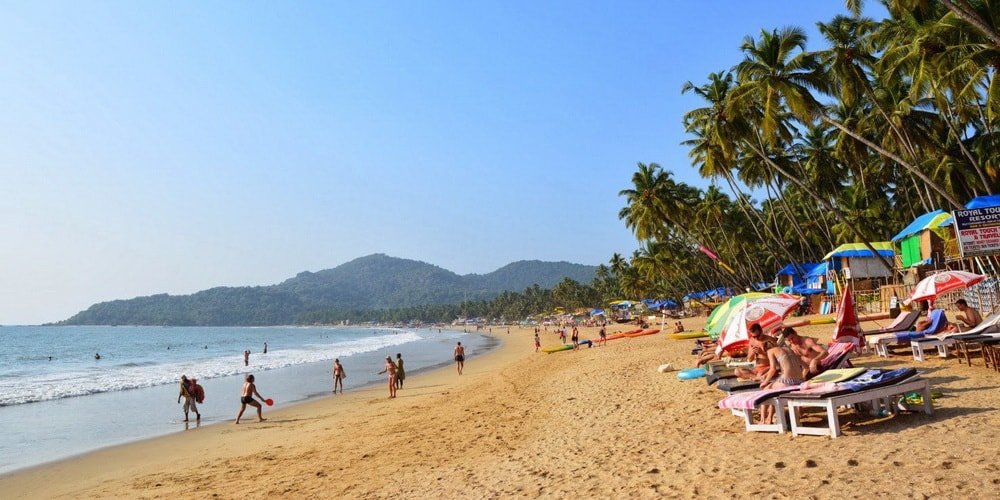 Agonda Beach peaceful untouched shoreline in South Goa